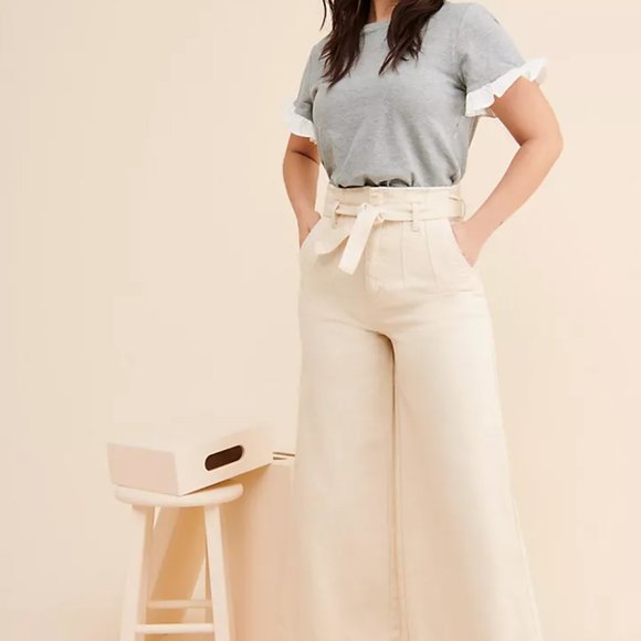 Free People C/Meo Collective Peripheral Wide Leg Jean - Picture 2 of 16